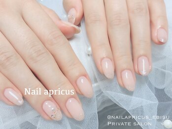 ネイルアプリクス 恵比寿(Nail apricus EBISU)/シンプル◆クリスマスネイル