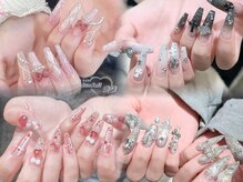 ユミネイル(Yumi Nail)の雰囲気(選べるカラー500色、パーツ1000種以上、シンプルから贅沢も叶え)