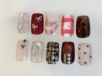 コラット シグネチャー(KORAT signature)/バレンタインネイル