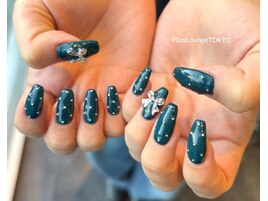 スタッズドット×リボン♪