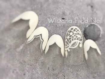 ウィスタリアフィールドネイル MONAD店(WISTARIA FIELD)/ブライダル フレンチ レース