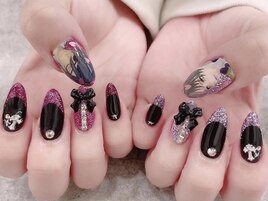 地雷系&痛ネイル