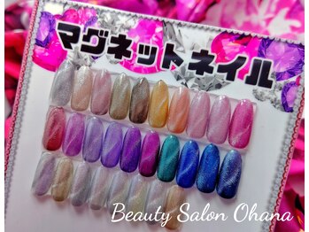 ビューティ サロン オハナ ネイル(Beauty Salon OHANA)/マグネットネイル