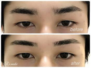 リメイク 吉祥寺(Re:make)/メンズ眉毛【美眉スタイリング】