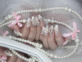 リボンだらけのオタクネイル☆