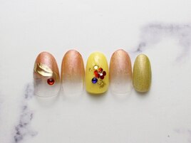 マグネット梅ネイル全員￥7980