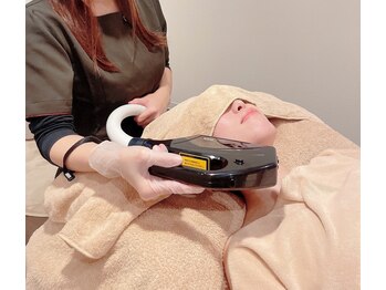 ミュリール 根津店(Murir)/お顔は美肌ジェルでパック仕上げ