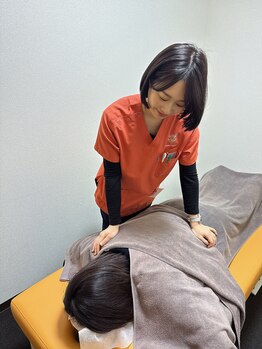 八軒さきがけ鍼灸整体院/頭のコリもほぐして調整します