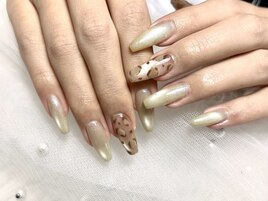 #マグネット#豹柄