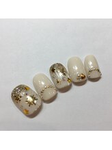 クリスタルネイル ボンベルタ橘店(CRYSTAL NAIL)/クリスマスネイル
