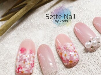 セッテネイル(Sette Nail)/大人ガーリーフラワー[自由が丘]