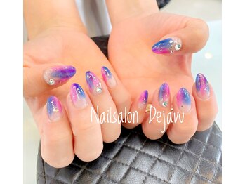 デジャヴ(Dejavu)/塗りかけネイル