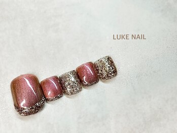 ルークネイル 恵比寿店(LUKE NAIL)/キラキラ★マグネットラメ　春夏