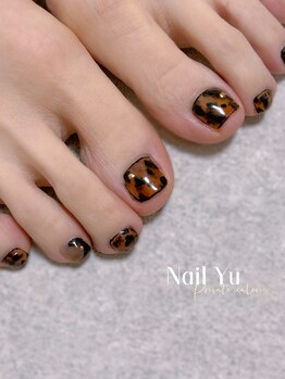 ネイルユー(Nail Yu)/大人の鼈甲ネイル
