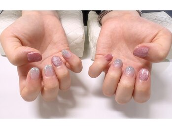 ネイルサロン エーナイン 札幌月寒店/色変えバリエーション♪