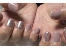 ミエル 日吉店(miel)/ワンカラー×オーロラ