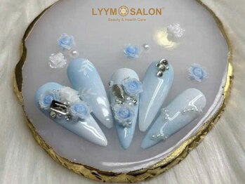 リームサロン 池袋店(LYYM SALON)/ブルーローズネイル