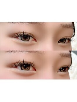 ヘア コンフォート グランフルール マツエク(Hair comfort GRAND FLEUR)/フラットラッシュ