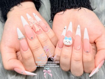 ナナネイル アメ村心斎橋店(NaNa Nail)の写真/【スカルプもOK◎】コンプレックス解消・自然な長さだしが可能♪爪のお悩み、お気軽にご相談下さい☆