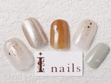 アイネイルズ 梅田店(I nails)/シアーカラーデザイン ¥7700