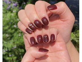 ボルドーワンカラー