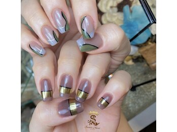 マジョルネ(Ma journee)/ニュアンス秋ネイル　日本橋