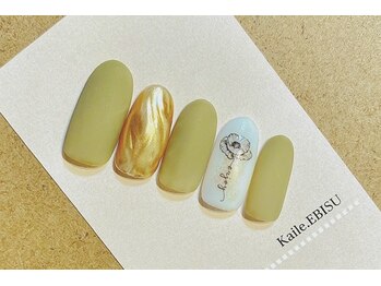 カイル 恵比寿(Kaile.)/カーキ×マット