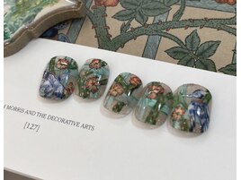 油絵ネイル