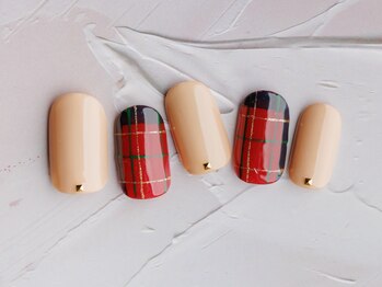 イルソーレネイル(ILSOLE NAIL)/チェックネイル