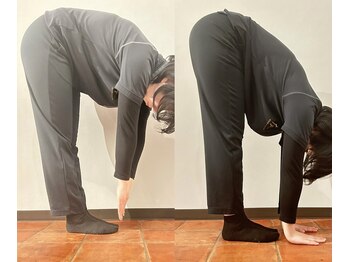 キングス ストレッチ(KING'S)/前屈のビフォーアフター