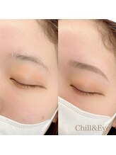 チルアンドアイ 千葉駅前店(Chill&Eye)/美眉スタイリング/BeforeAfter