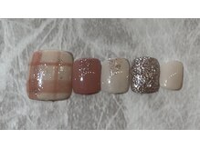 ネイルサロン ジュレ(Nail Salon jurer)/FOOT定額デザイン¥7700