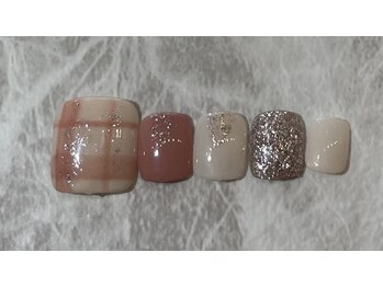 ネイルサロン ジュレ(Nail Salon jurer)/FOOT定額デザイン¥7700