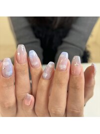 キラキラ雲デザイン
