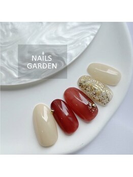 ネイルズガーデン(NAILS GARDEN)/シンプルネイル