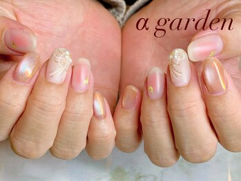 ネイルサロン アルファガーデン 町田本店(α garden)/付け放題・画像持ち込みOK