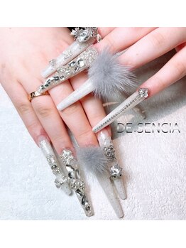 ディセンシア(DE:SENCIA)の写真/【高技術×ハイクオリティ】ジェルチップに満足できなかった方にも◎見惚れてしまう指先へ♪すすきの駅直結