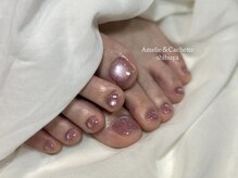 アメリアンドカシェット(Amelie&Cachette)/フットネイル:aoi