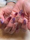 花火ネイル×夏アート