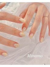ミナモ(Minamo)/春のバターイエローネイル