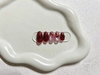 ビーネイル 名古屋志賀本通(B.nail)/マグネット定額/水光.ニュアンス