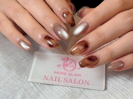 上品韓国風ニュアンスネイル