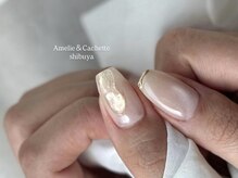 アメリアンドカシェット(Amelie&Cachette)/ニュアンスネイル:aoi