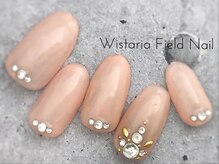 ウィスタリアフィールドネイル MONAD店(WISTARIA FIELD)/ワンカラー　アートネイル