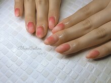 ブランクチュール(Nailsalon Blanc Couture)/peach  nail