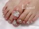 リアネイル(Lia.nail)の写真/【FOOT】ワンカラー、定額コース、アートやり放題コース♪デザインのご提案、相談もお任せ☆ 
