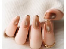 ヴァンネイル(VINGT NAIL nail&eye beauty)/ちゅるん系マグネットネイル