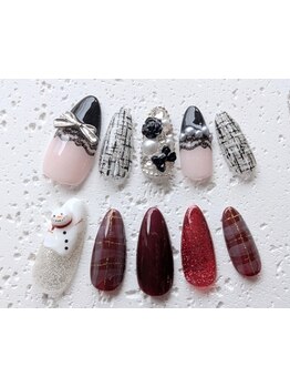 手描きアートが得意なサロン