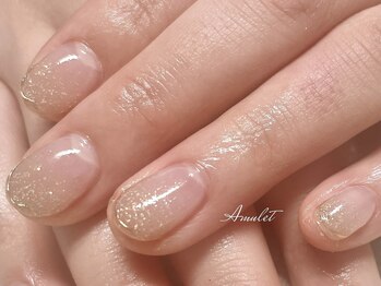 アミュレット(Amulet)/ベージュグラデラメ