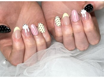 ナナネイル(7.Nail)/長さ出し×アート